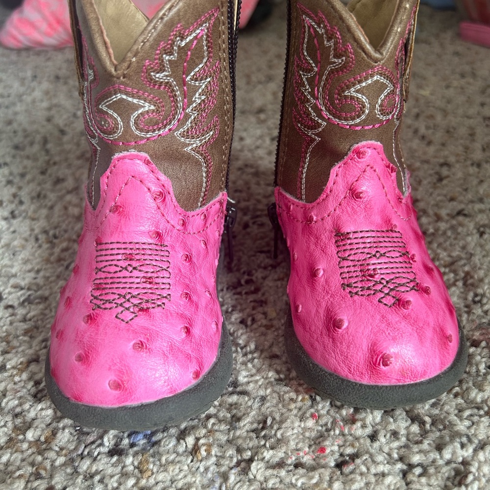 Infant Cowgirl Boots Size 3